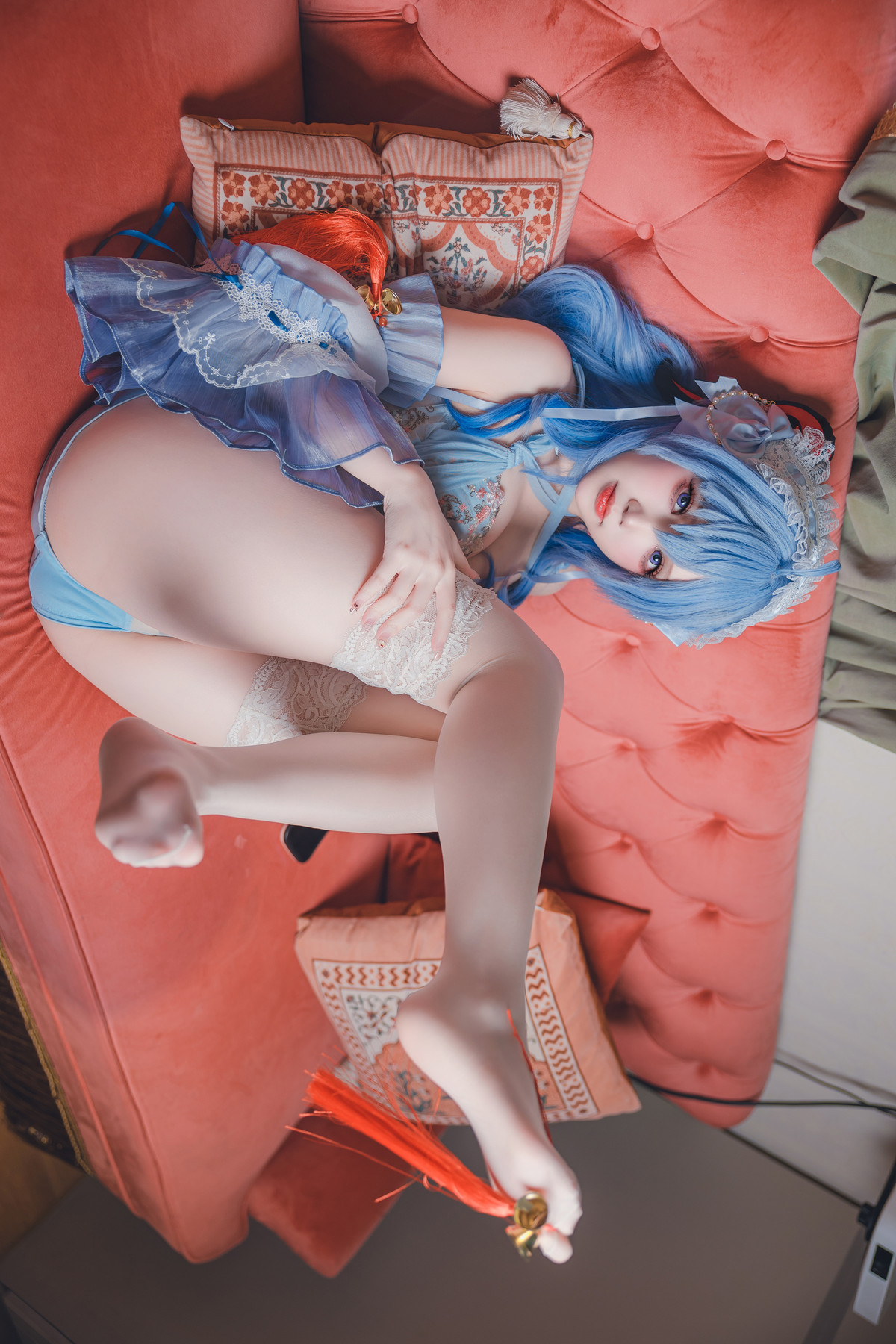 Cosplay 雪晴Astra 原神 甘雨内衣