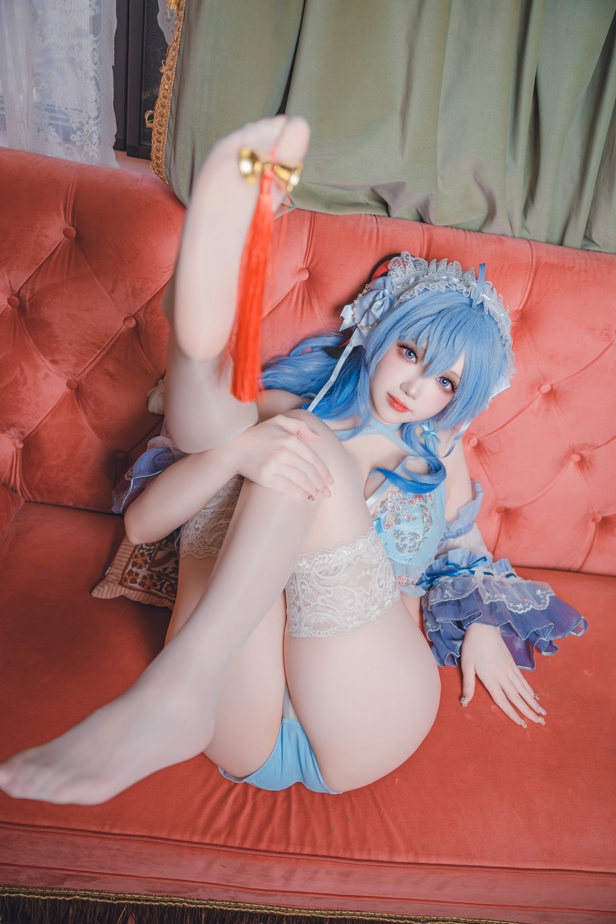 Cosplay 雪晴Astra 原神 甘雨内衣