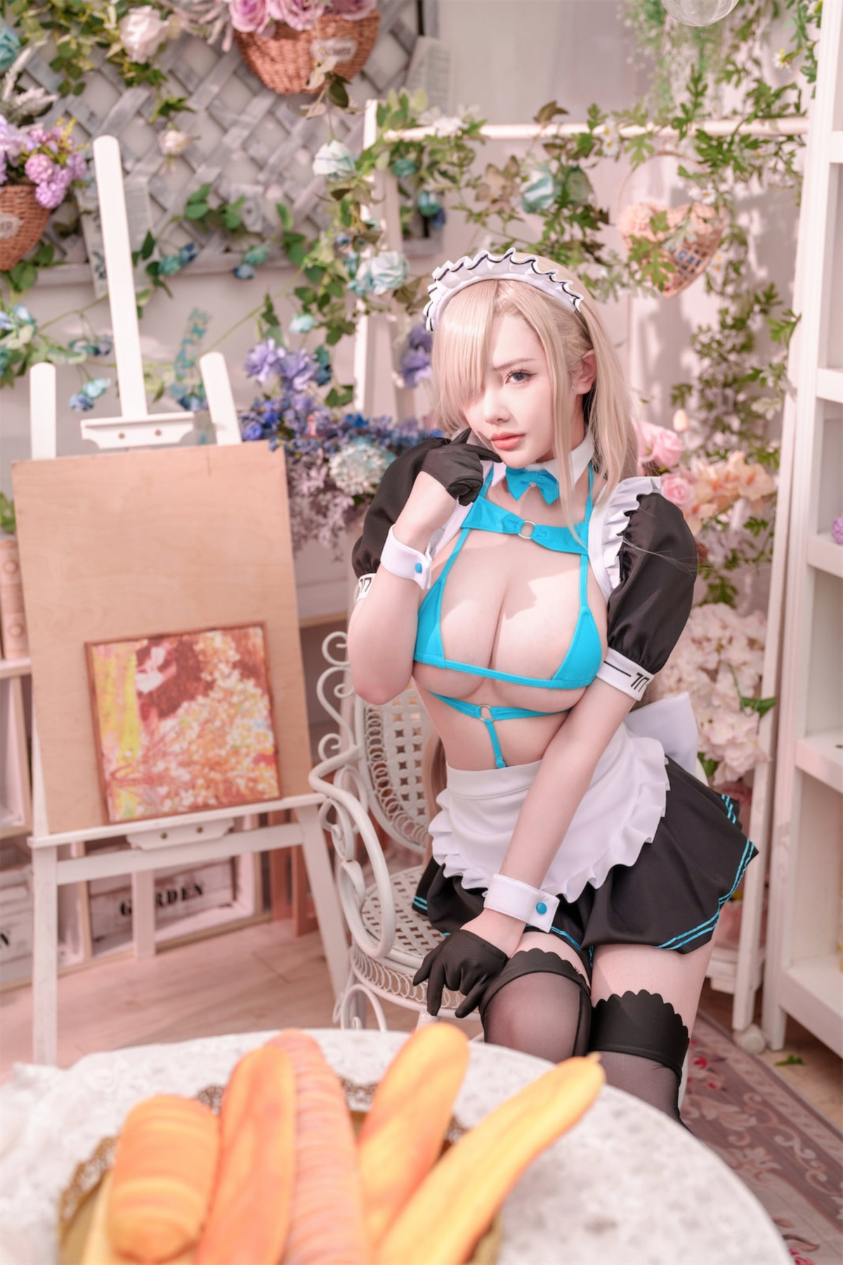 Cosplay 雯妹不讲道理 蔚蓝档案 一之濑明日奈1