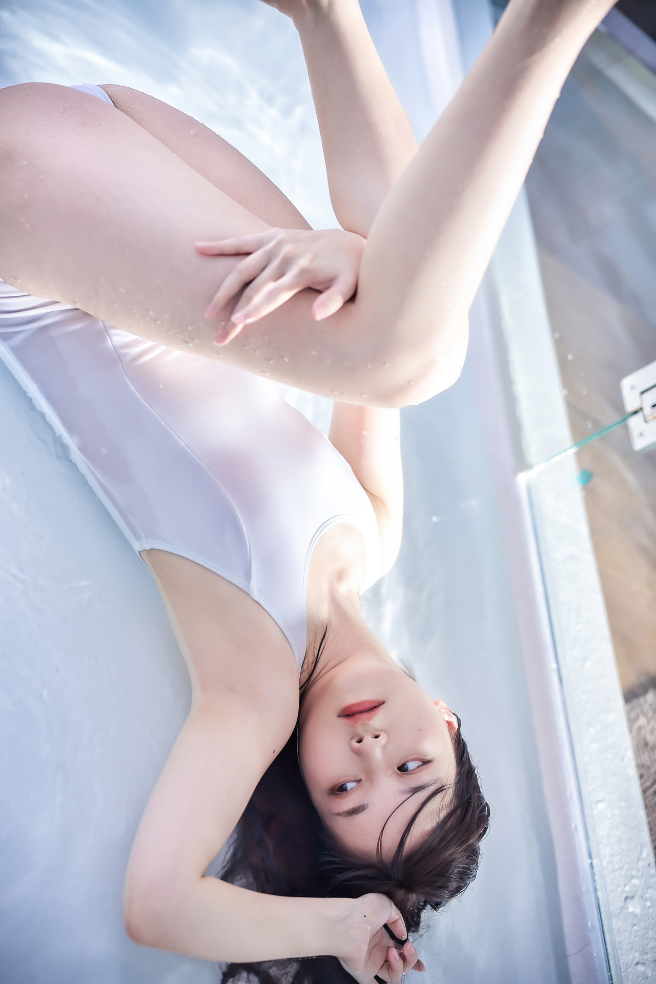 Mimiko Hinaki 姫绮みみこ, 写真集 Wet Color Swimming Race 濡色竞泳 Set.01
