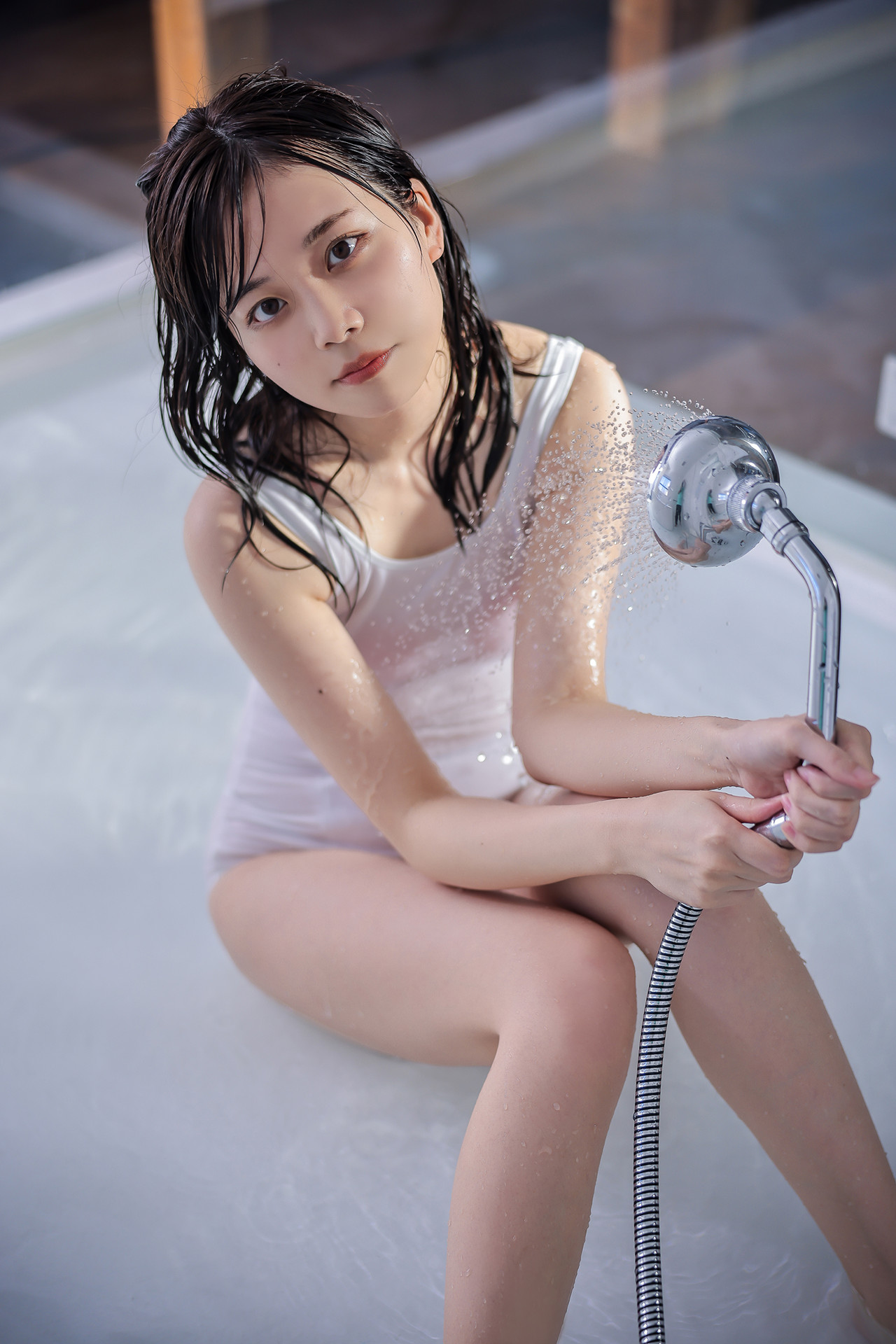 Mimiko Hinaki 姫綺みみこ, 写真集 Wet Color Swimming Race 濡色競泳 Set.01