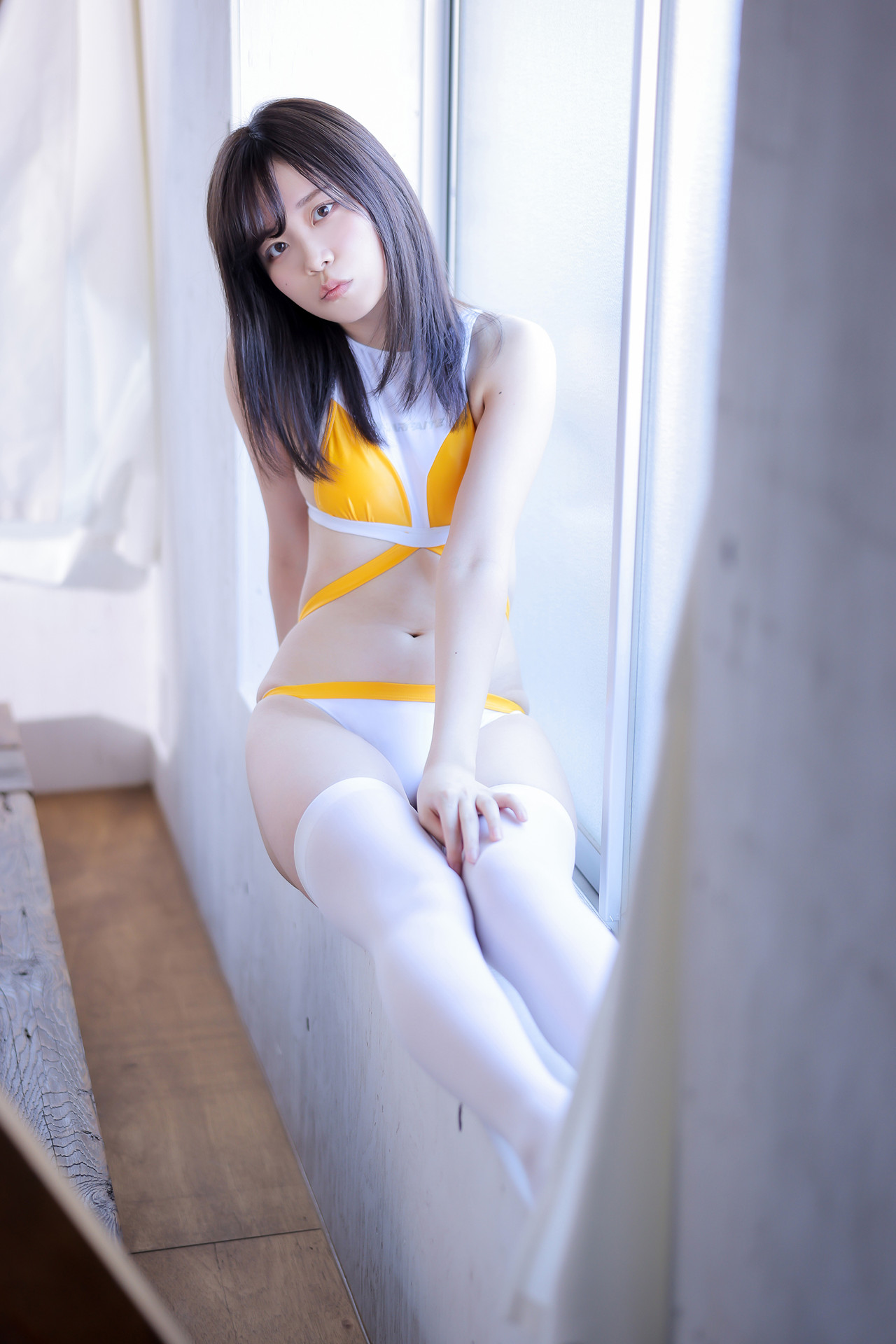 Mimiko Hinaki 姫綺みみこ, 写真集 Wet Color Swimming Race 濡色競泳 Set.02