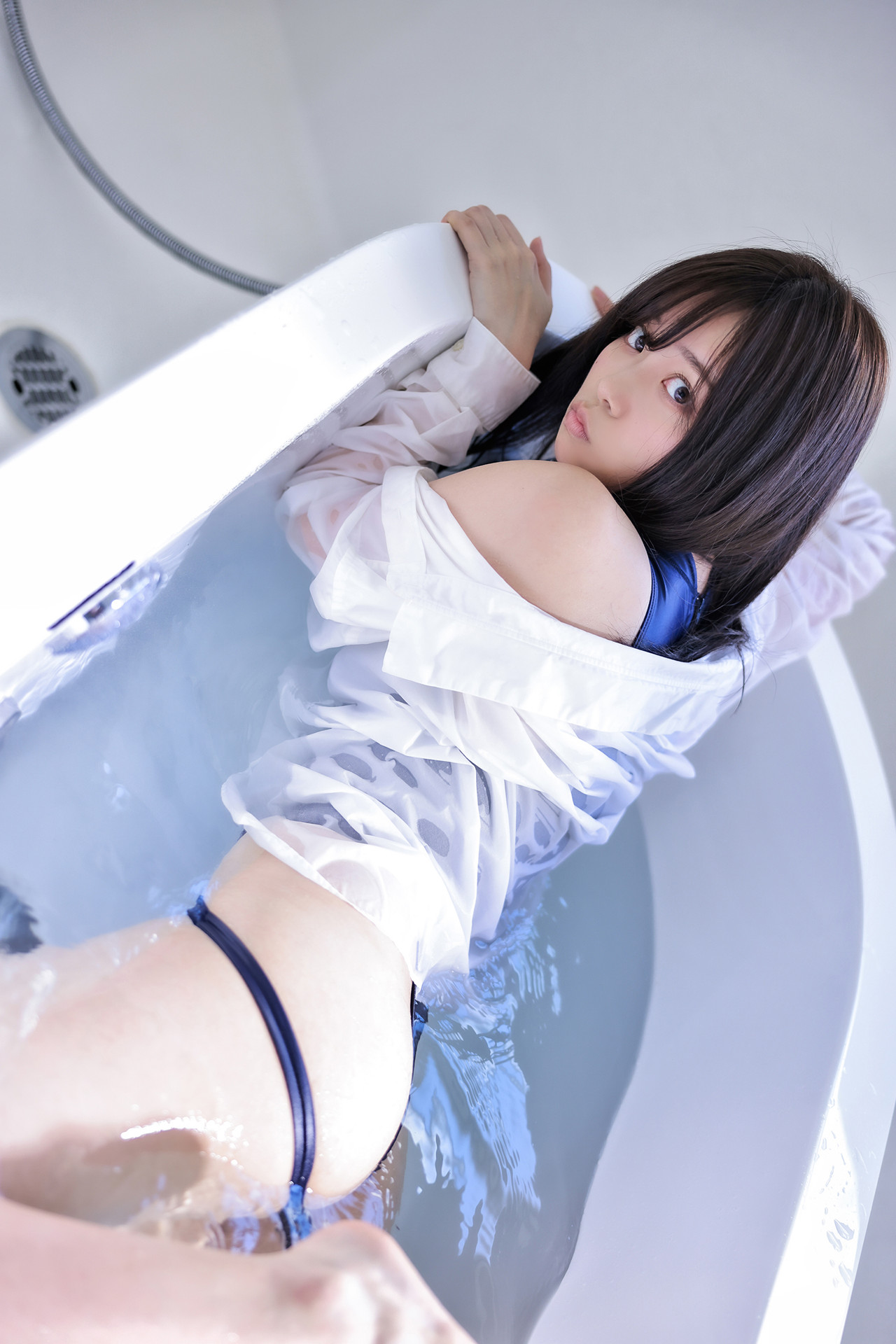 Mimiko Hinaki 姫綺みみこ, 写真集 Wet Color Swimming Race 濡色競泳 Set.04