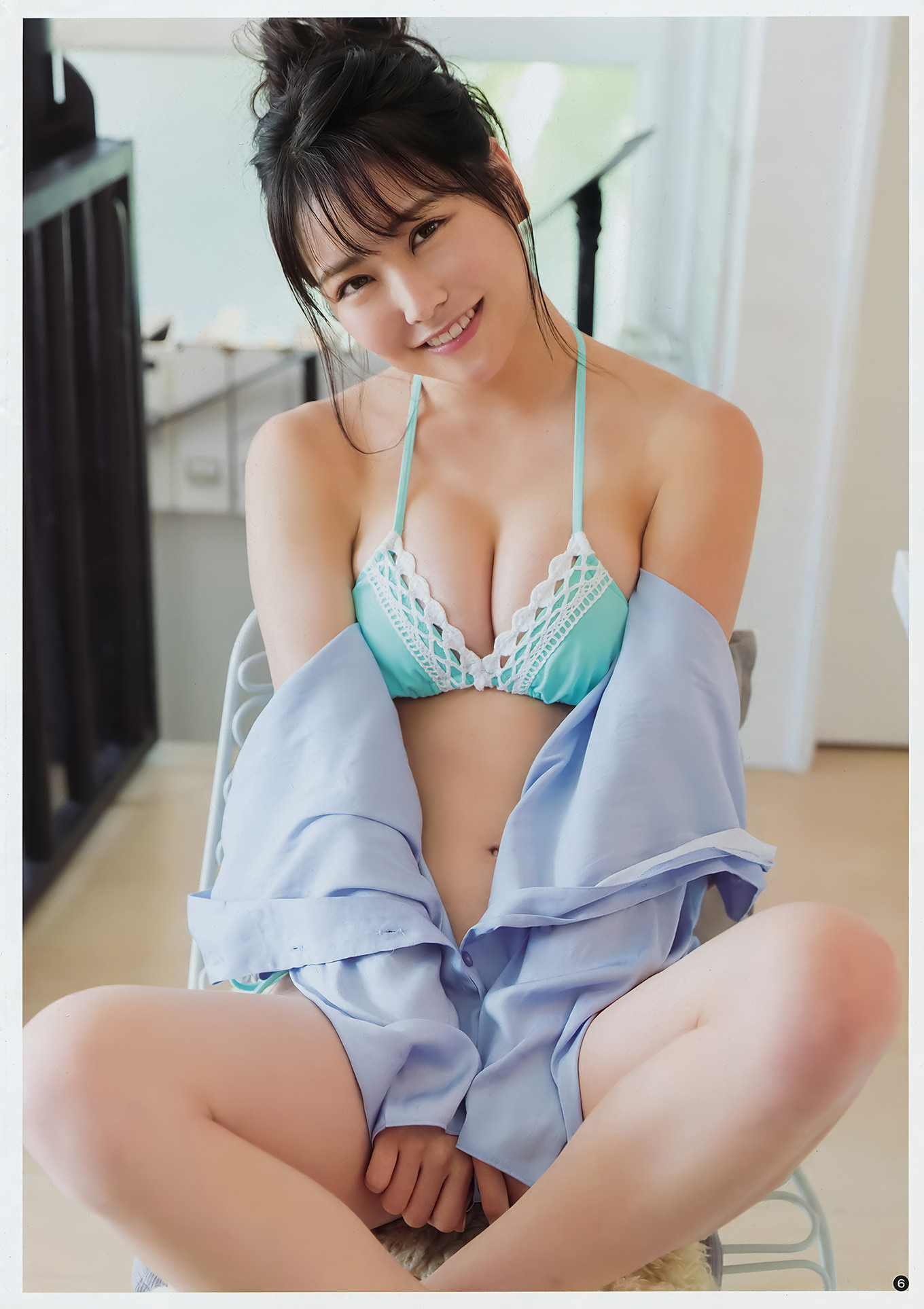 Miru Shiroma 白間美瑠, Young Champion 2018 No.08 (ヤングチャンピオン 2018年8号)