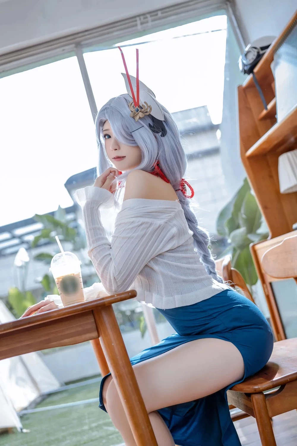 Quan冉有点饿 (拖拉大王) – 原神 申鹤 同人礼服
