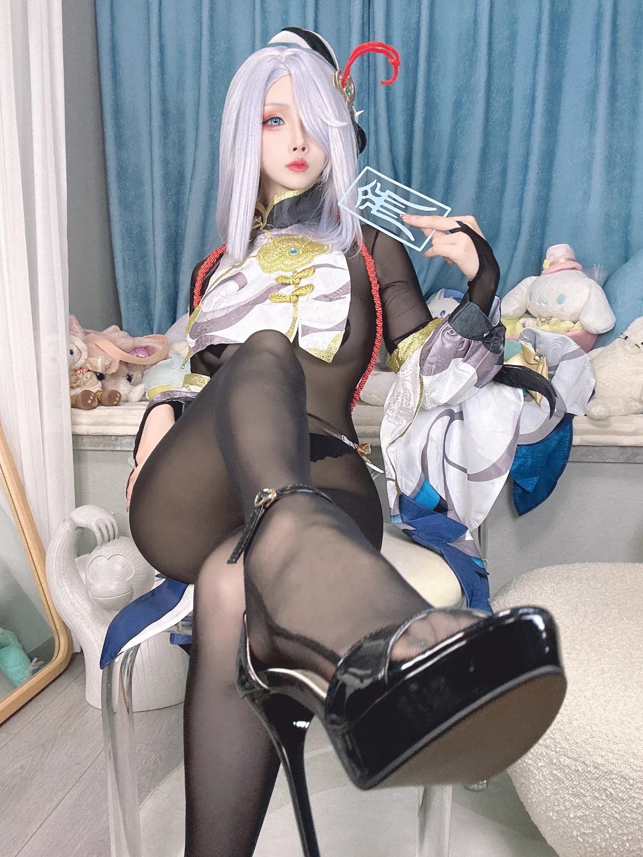 Rioko涼涼子 – NO.124 有點那個的申鶴