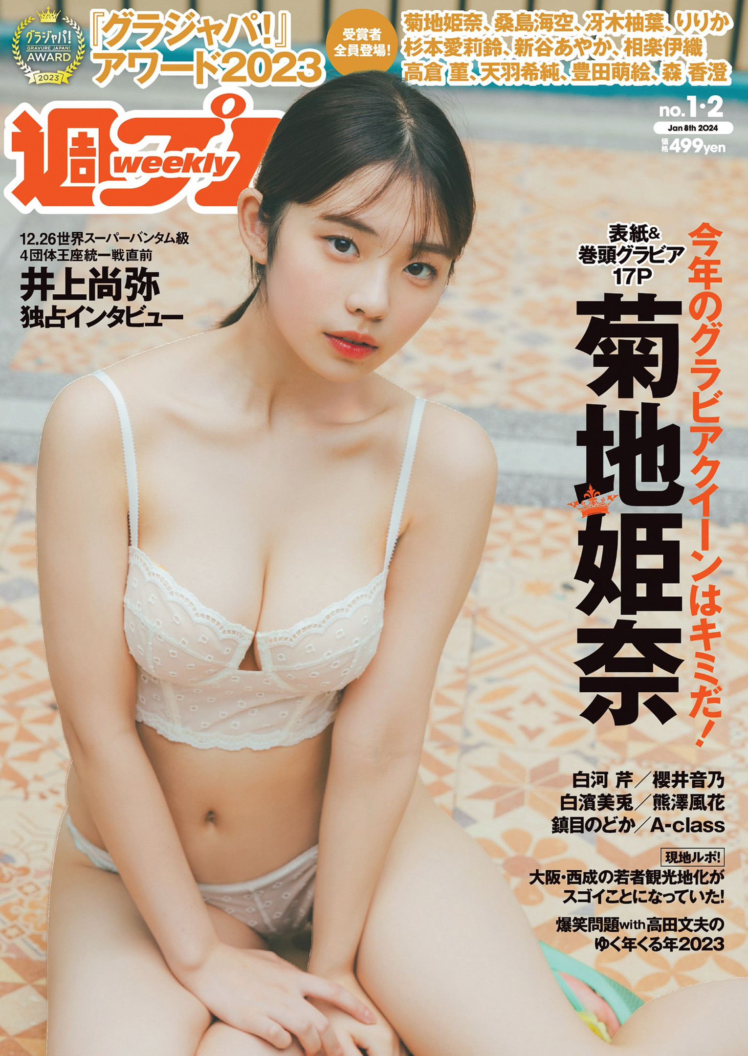 Hina Kikuchi 菊地姫奈, Weekly Playboy 2025 No.01-02 (週刊プレイボーイ 2025年1-2号)