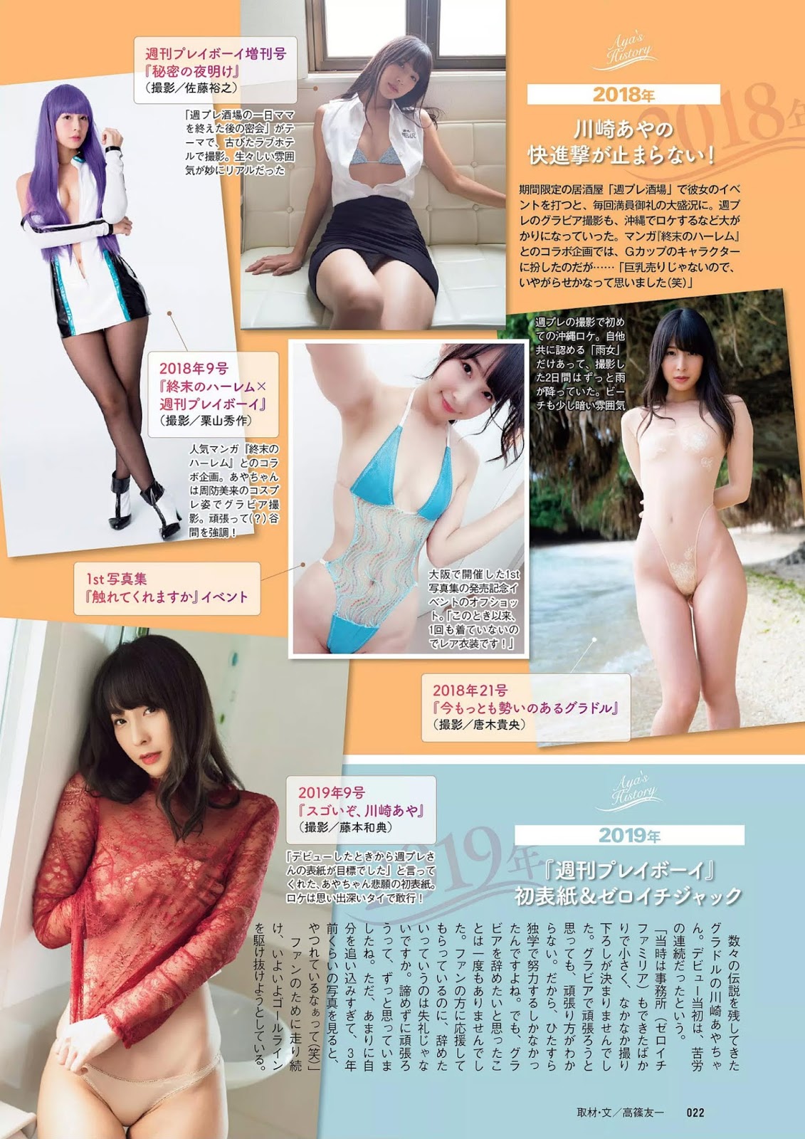 Aya Kawasaki 川崎あや, Weekly Playboy 2020 No.01-02 (週刊プレイボーイ 2020年1-2号)