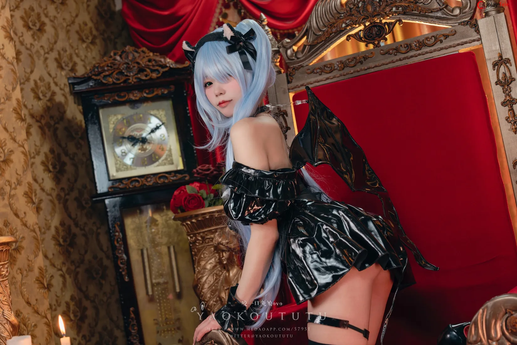 咬一口兔娘ovo (Yaokoututu) cosplay HMS Janus – Azur Lane