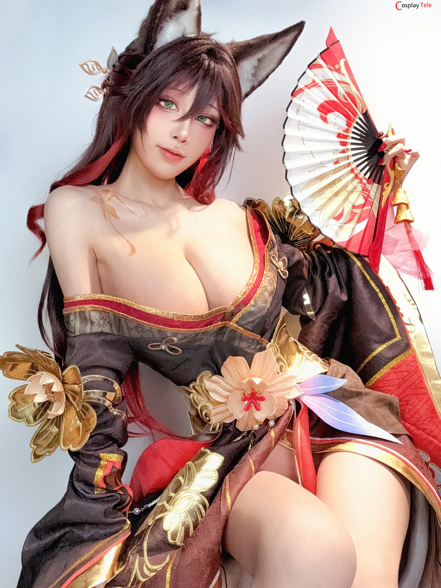 水淼Aqua cosplay Tingyun Selfie – Honkai_Star Rail