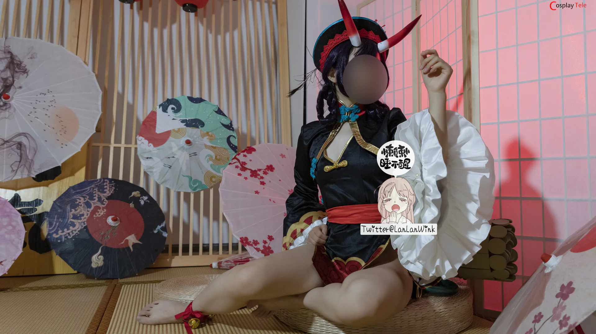 懒懒睡不醒 (LanLanWink) cosplay Shuten Douji – Fate_Grand Order