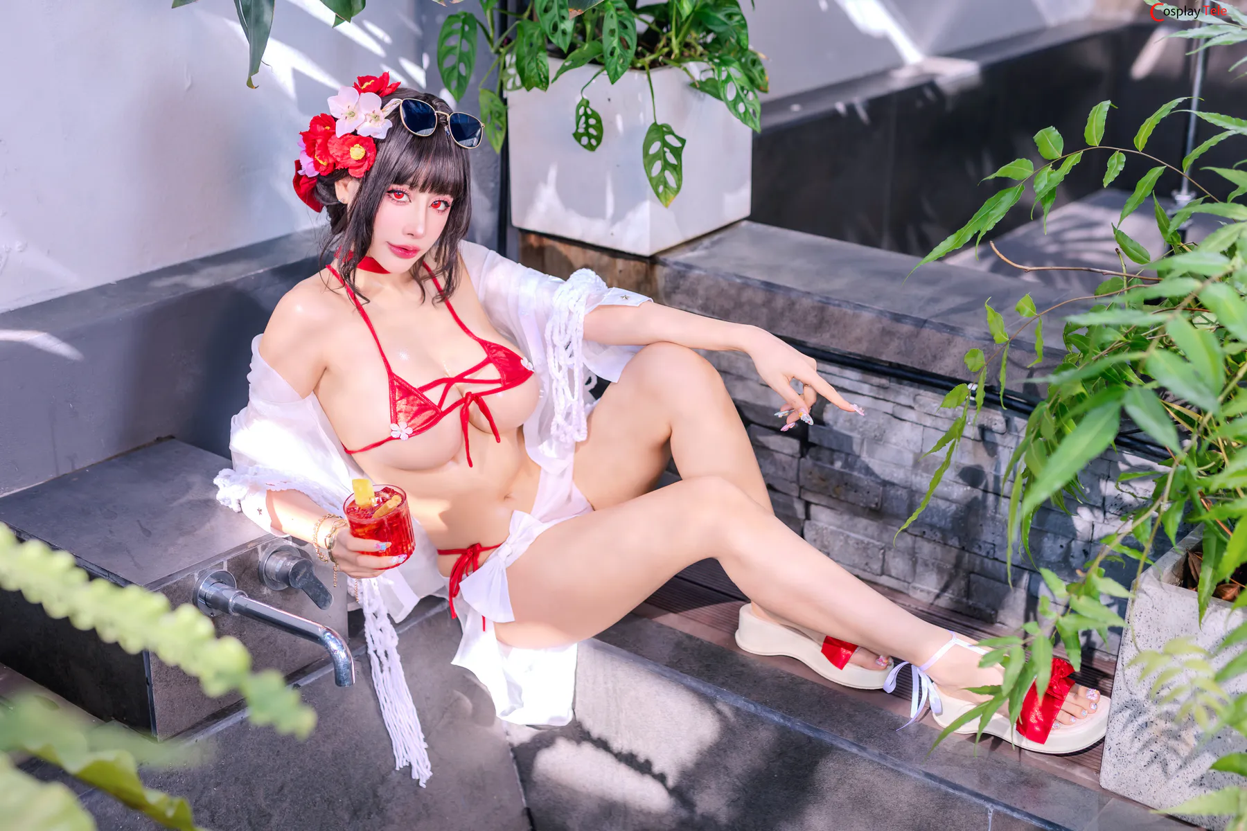 Byoru (ビョル) cosplay Sakura Summer – NIKKE