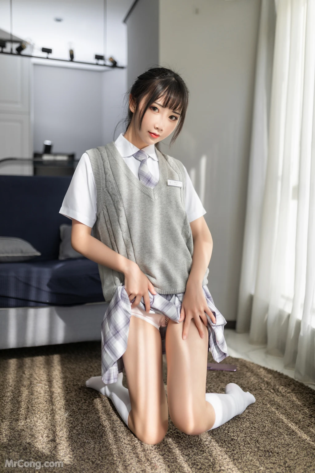 Coser@面饼仙儿 No.074_ 制服少女