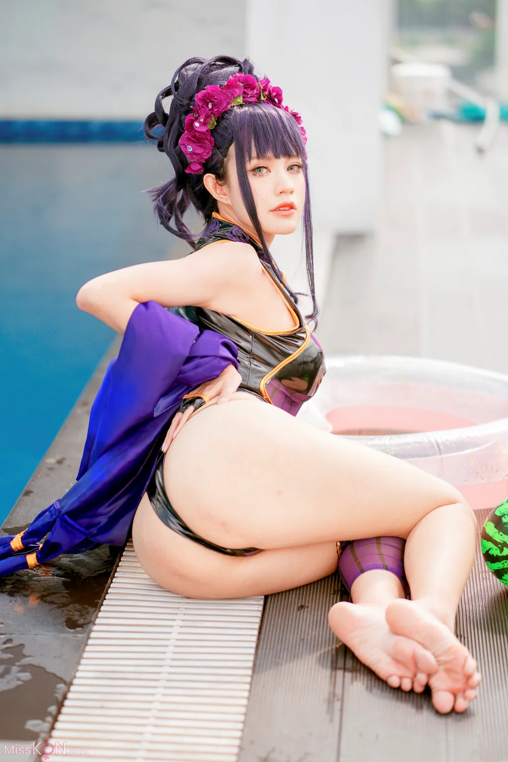 Coser@PingPing_ 紫式部泳装