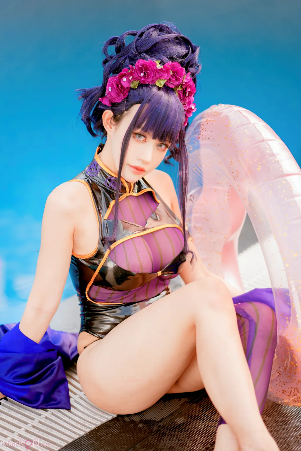 Coser@PingPing_ 紫式部泳装