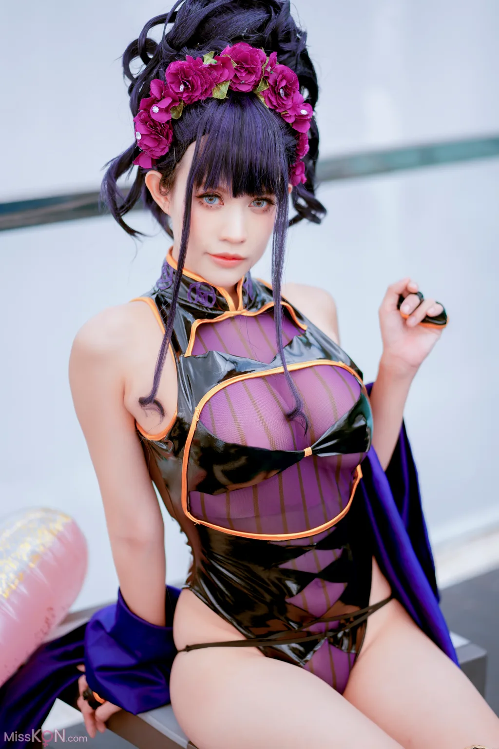 Coser@PingPing_ 紫式部泳装