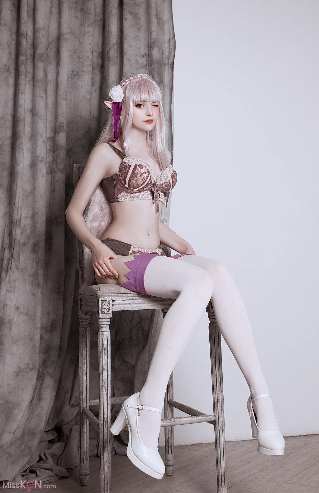 Coser@Tenletters_ Emilia (Re_Zero) 2 Coser@Tenletters_ Emilia (Re_Zero)