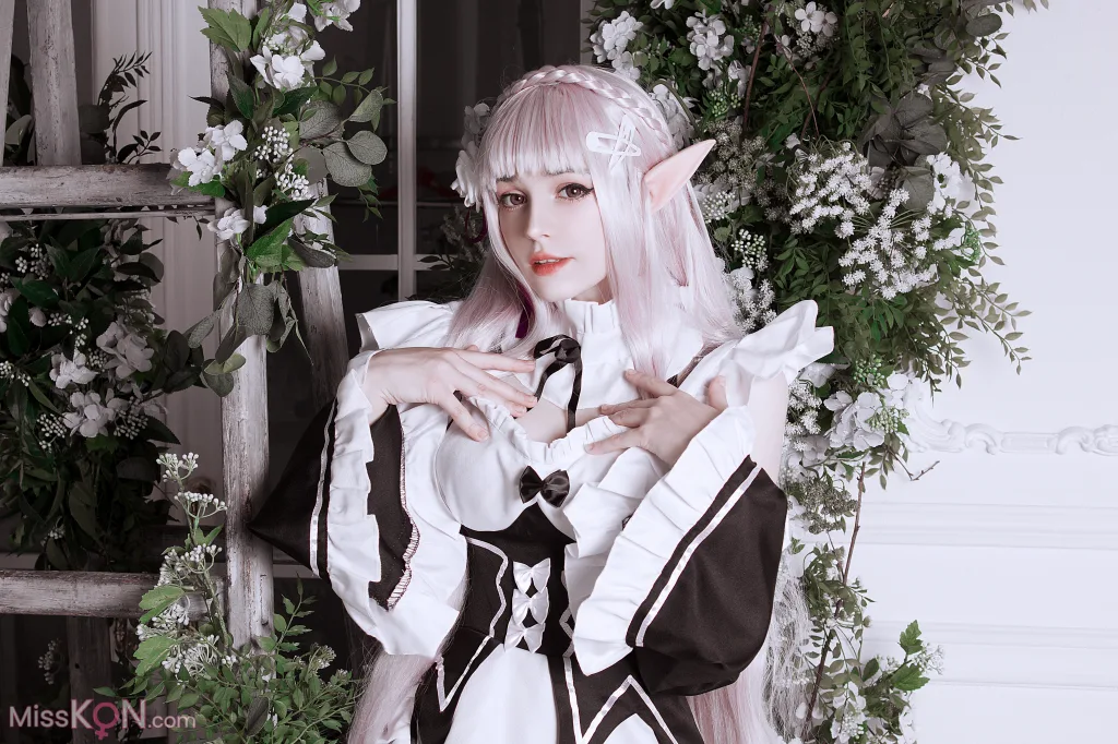 Coser@Tenletters_ Emilia (Re_Zero) 10 Coser@Tenletters_ Emilia (Re_Zero)