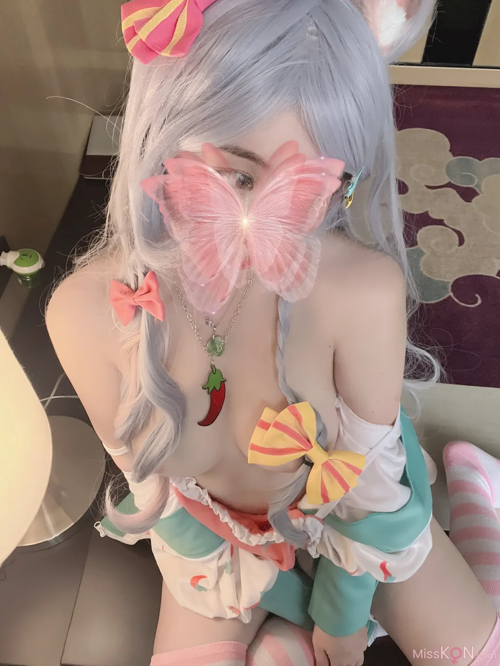 Coser@千岛酱_ 酥胸白虎一线天萝莉 福利姬福利