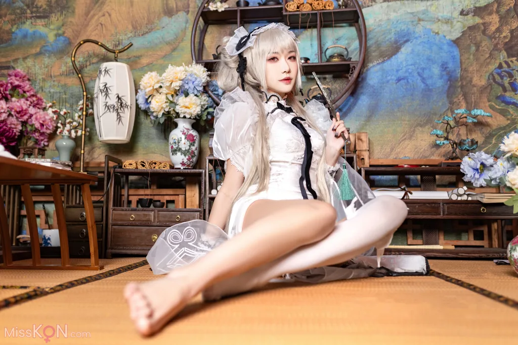 Coser@源纱希喵喵喵_ 碧蓝航线 可畏 旗袍