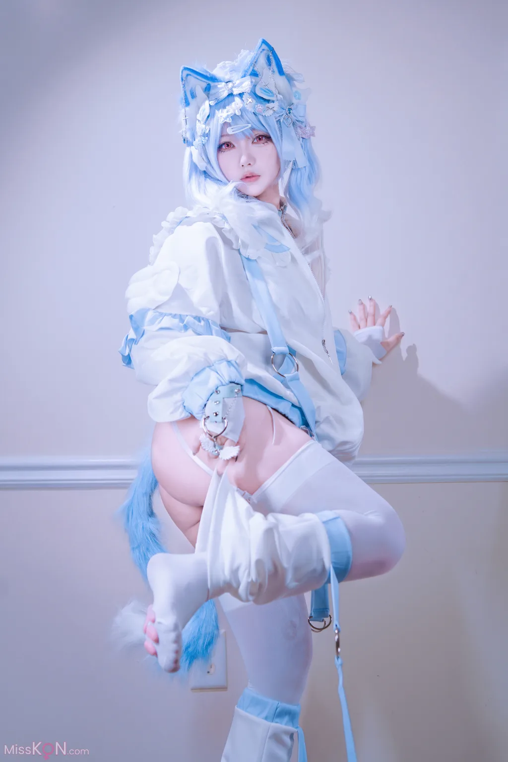 Coser@狐洛洛子_ 水色猫猫头