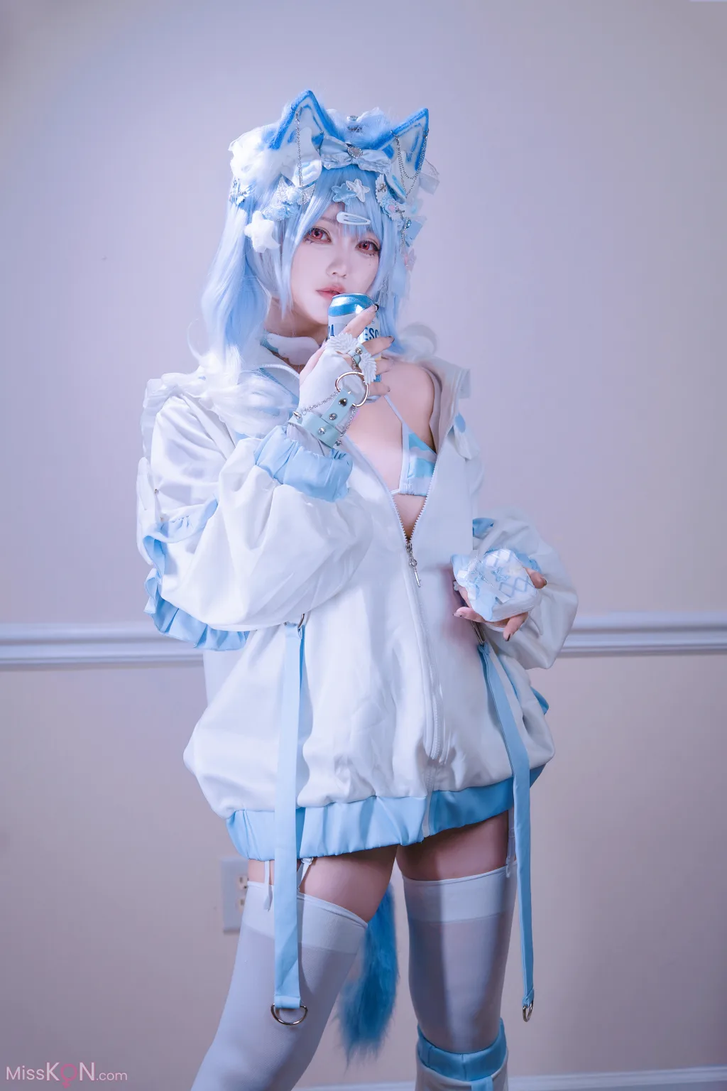 Coser@狐洛洛子_ 水色猫猫头