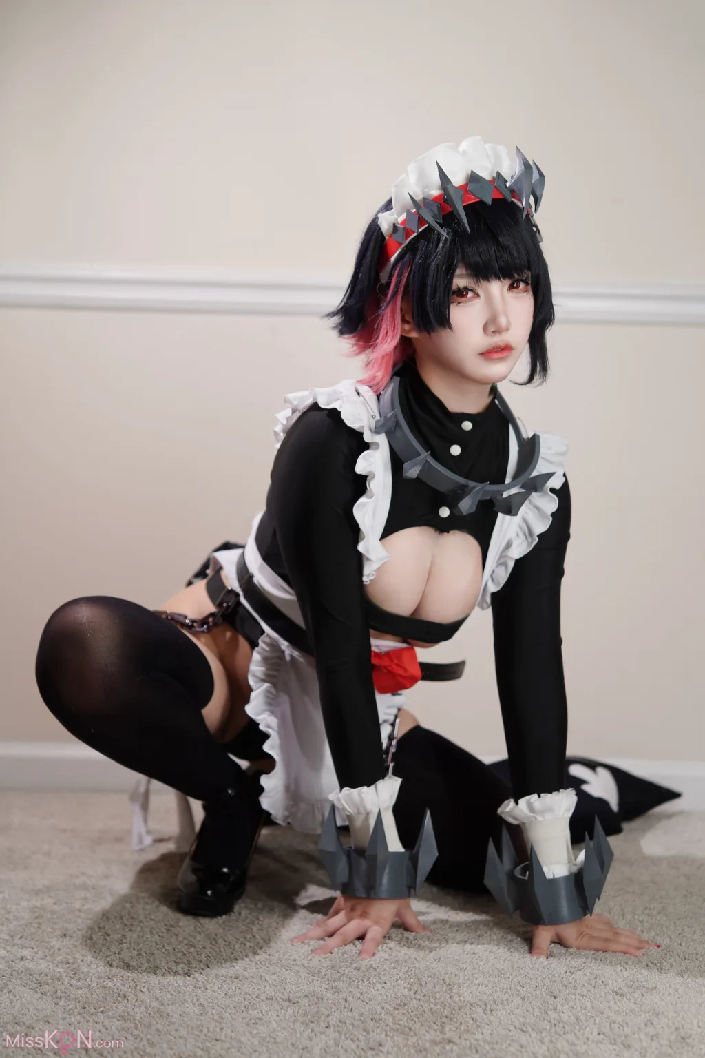 Coser@狐洛洛子_ 鲨鱼妹 女仆