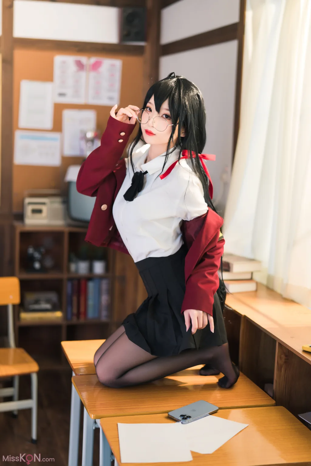 Coser@狐玖玖_ 碧蓝航线 大凤JK 9 Coser@狐玖玖_ 碧蓝航线 大凤JK