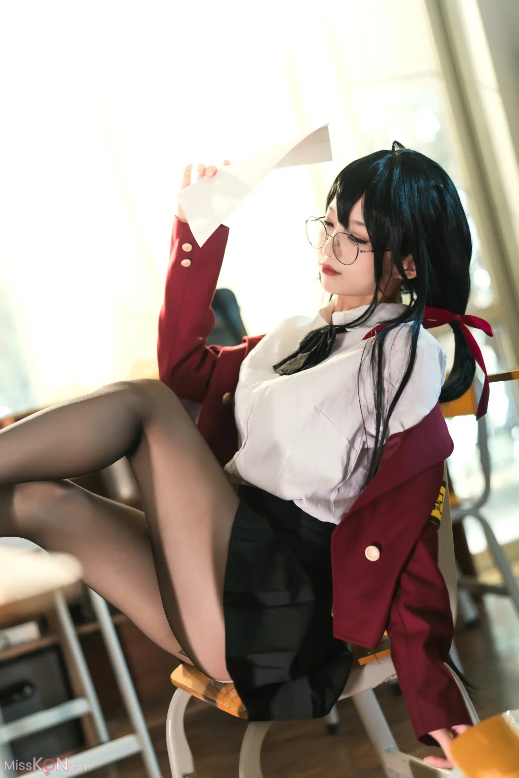 Coser@狐玖玖_ 碧蓝航线 大凤JK 11 Coser@狐玖玖_ 碧蓝航线 大凤JK