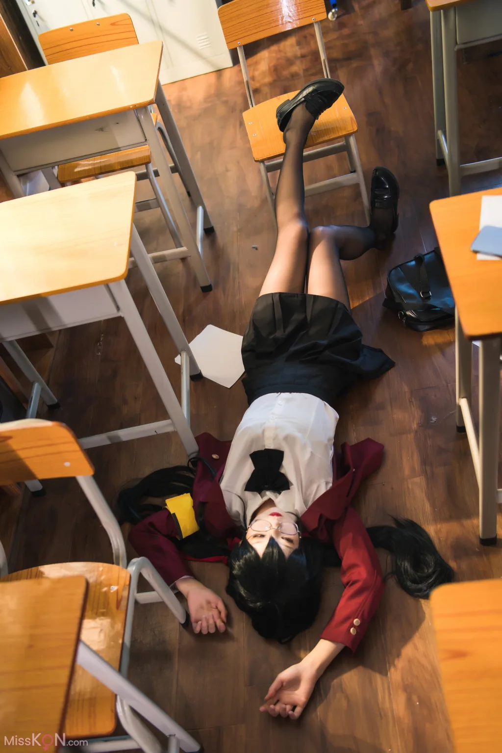 Coser@狐玖玖_ 碧蓝航线 大凤JK 12 Coser@狐玖玖_ 碧蓝航线 大凤JK