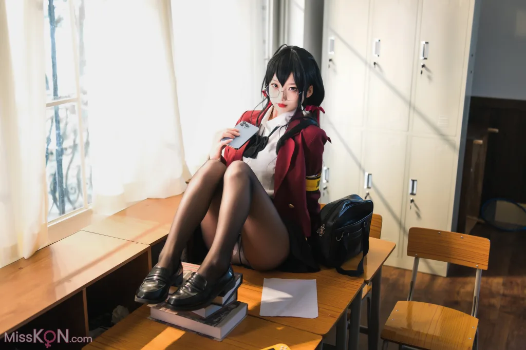 Coser@狐玖玖_ 碧蓝航线 大凤JK 15 Coser@狐玖玖_ 碧蓝航线 大凤JK