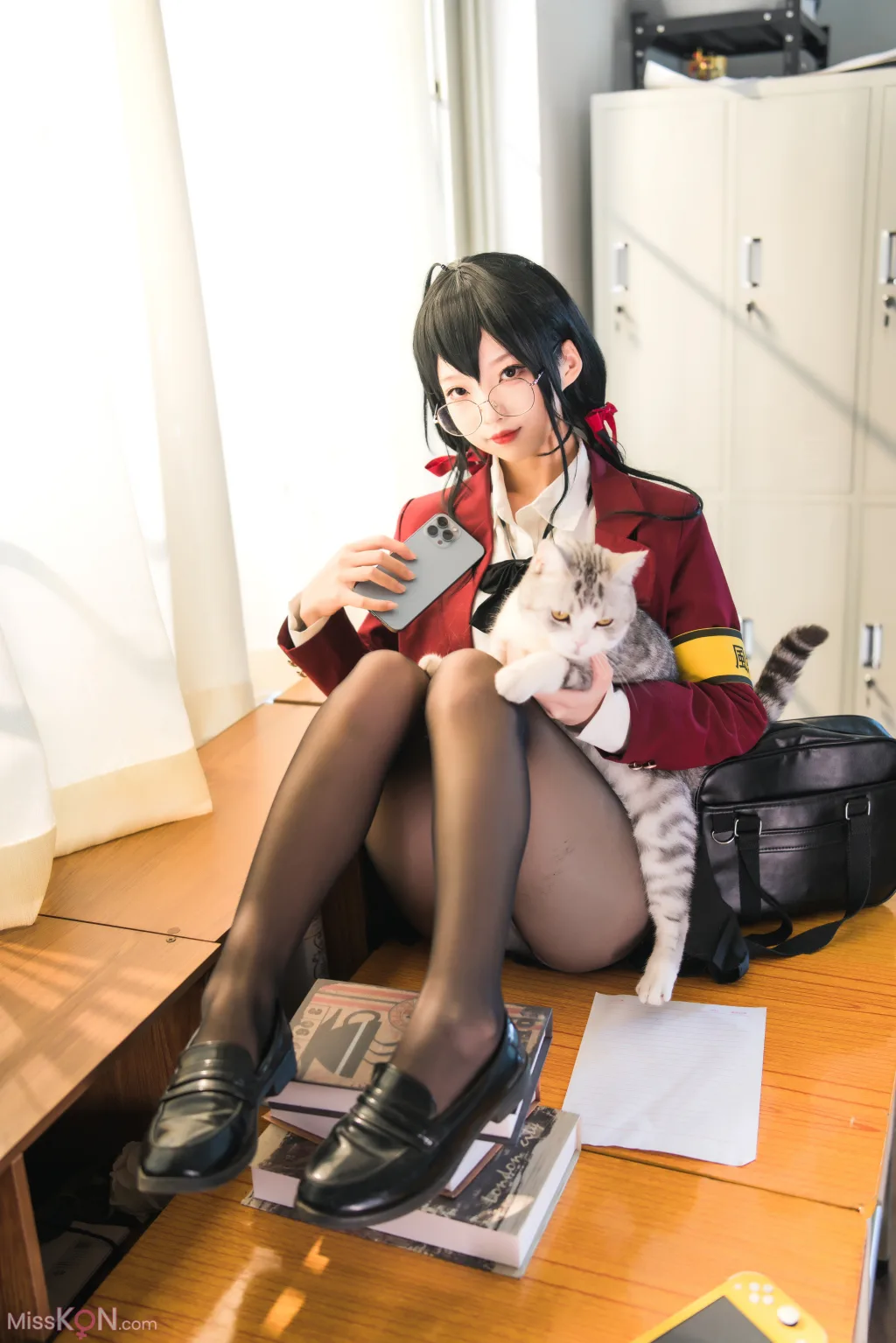 Coser@狐玖玖_ 碧蓝航线 大凤JK 17 Coser@狐玖玖_ 碧蓝航线 大凤JK