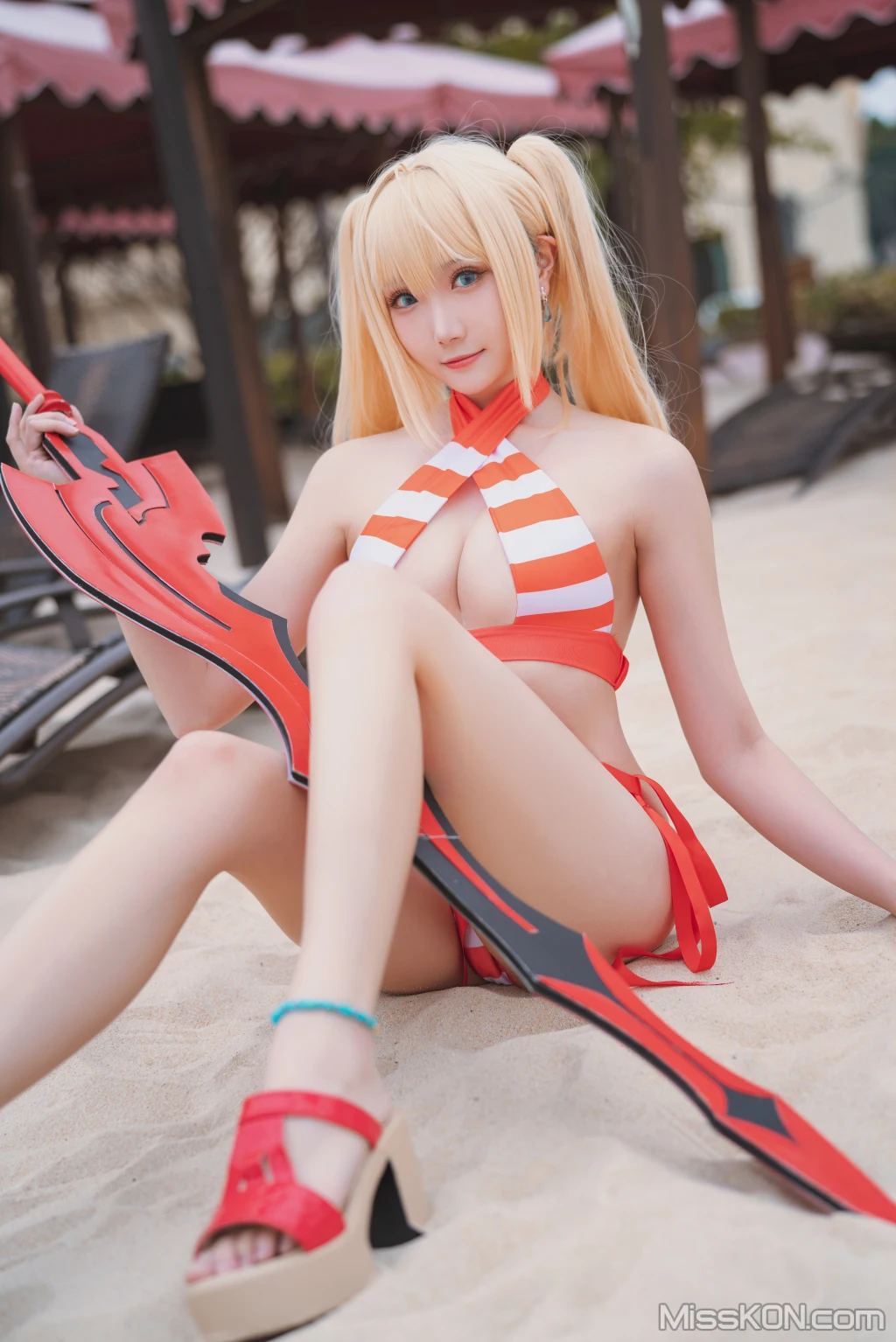 Coser@瓜希酱_ 尼禄水着