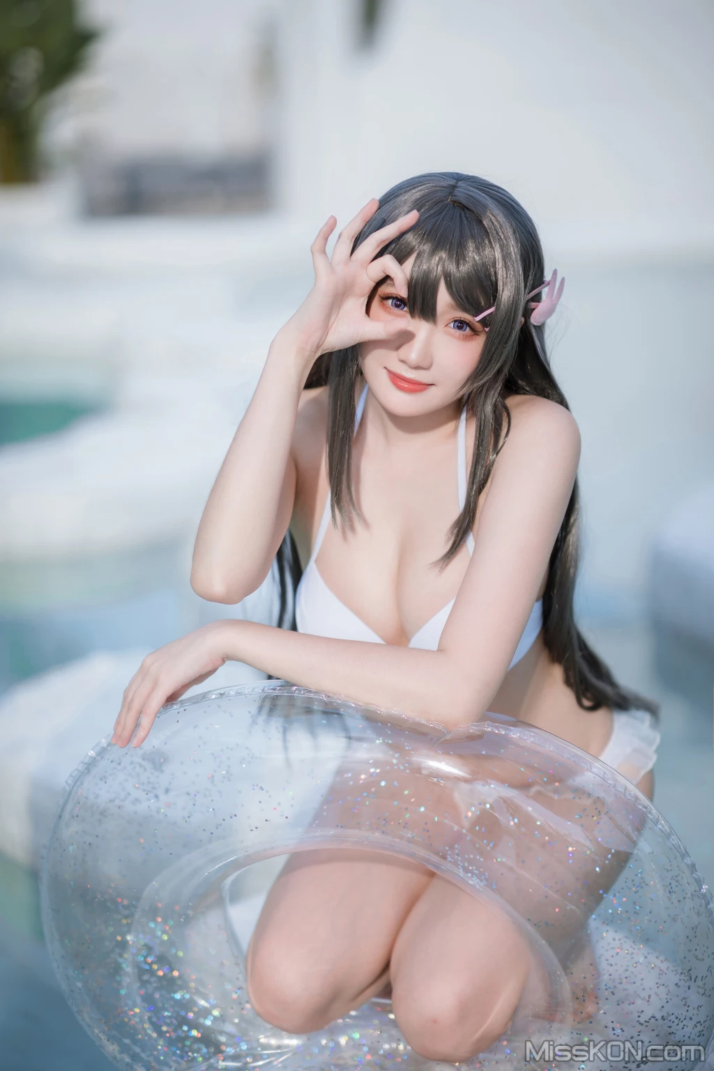 Coser@瓜希酱_ 樱岛麻衣 – 泳装