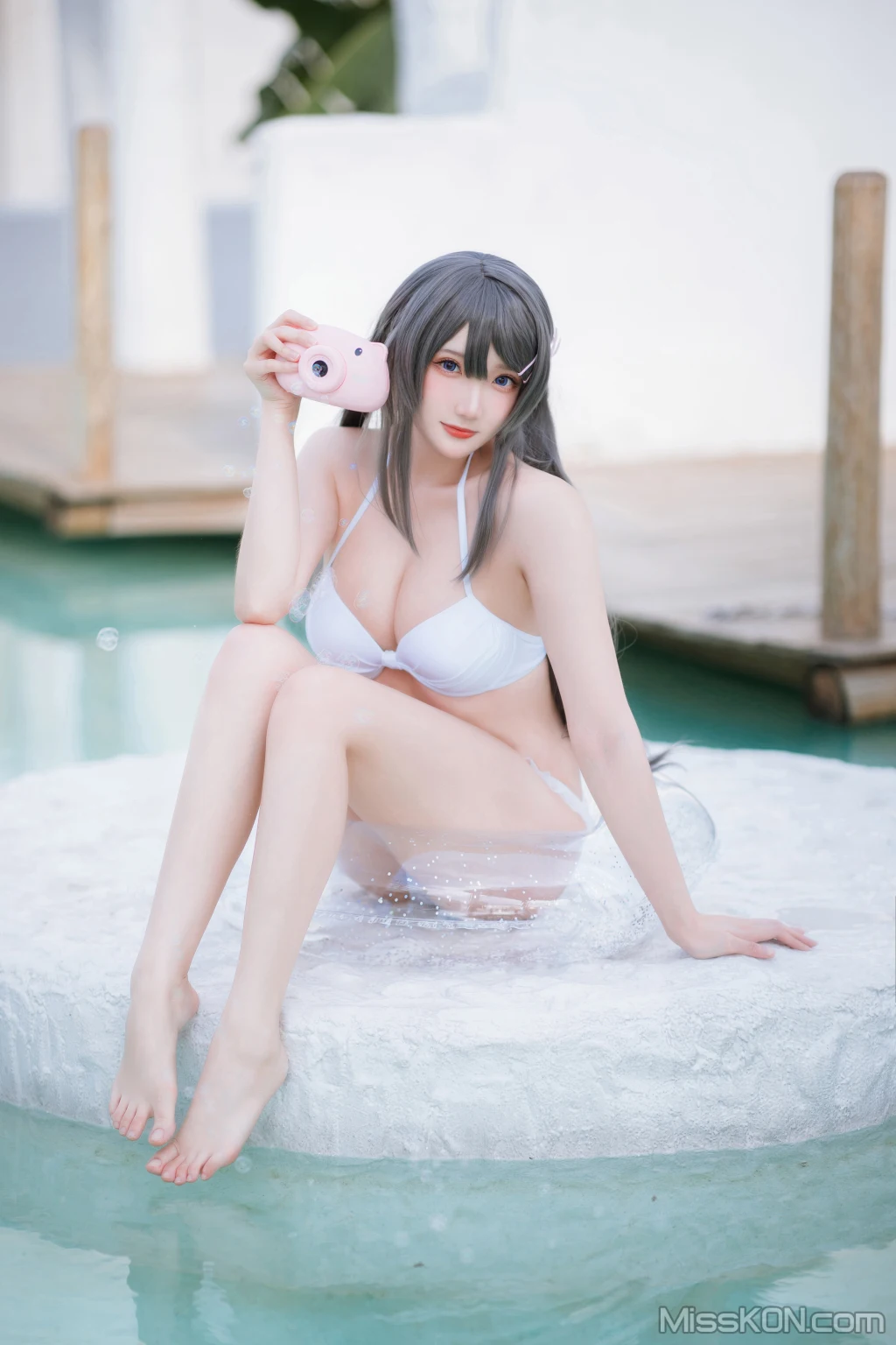 Coser@瓜希酱_ 樱岛麻衣 – 泳装