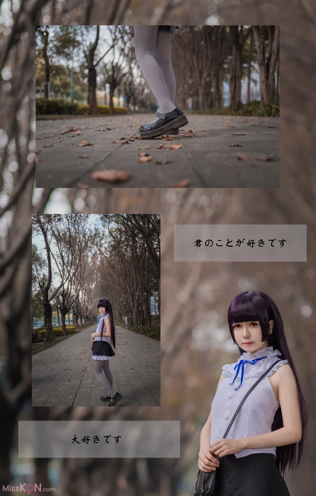 Coser@白金Saki_ JK美丝校服