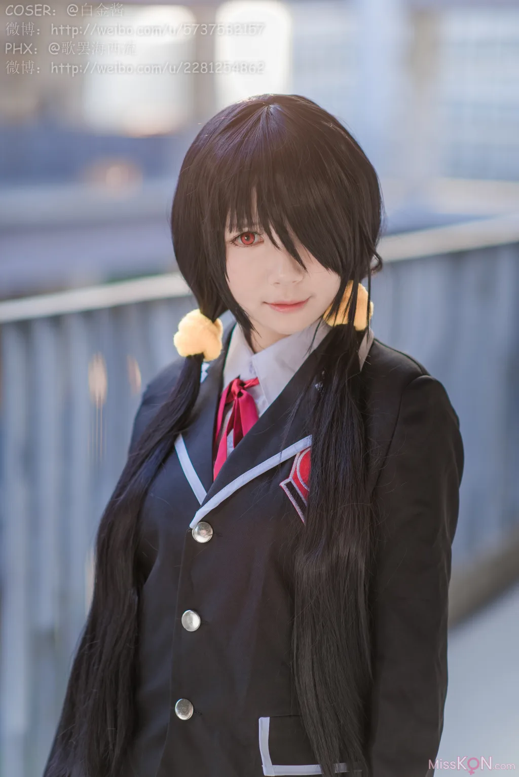 Coser@白金Saki_ 制服黑丝