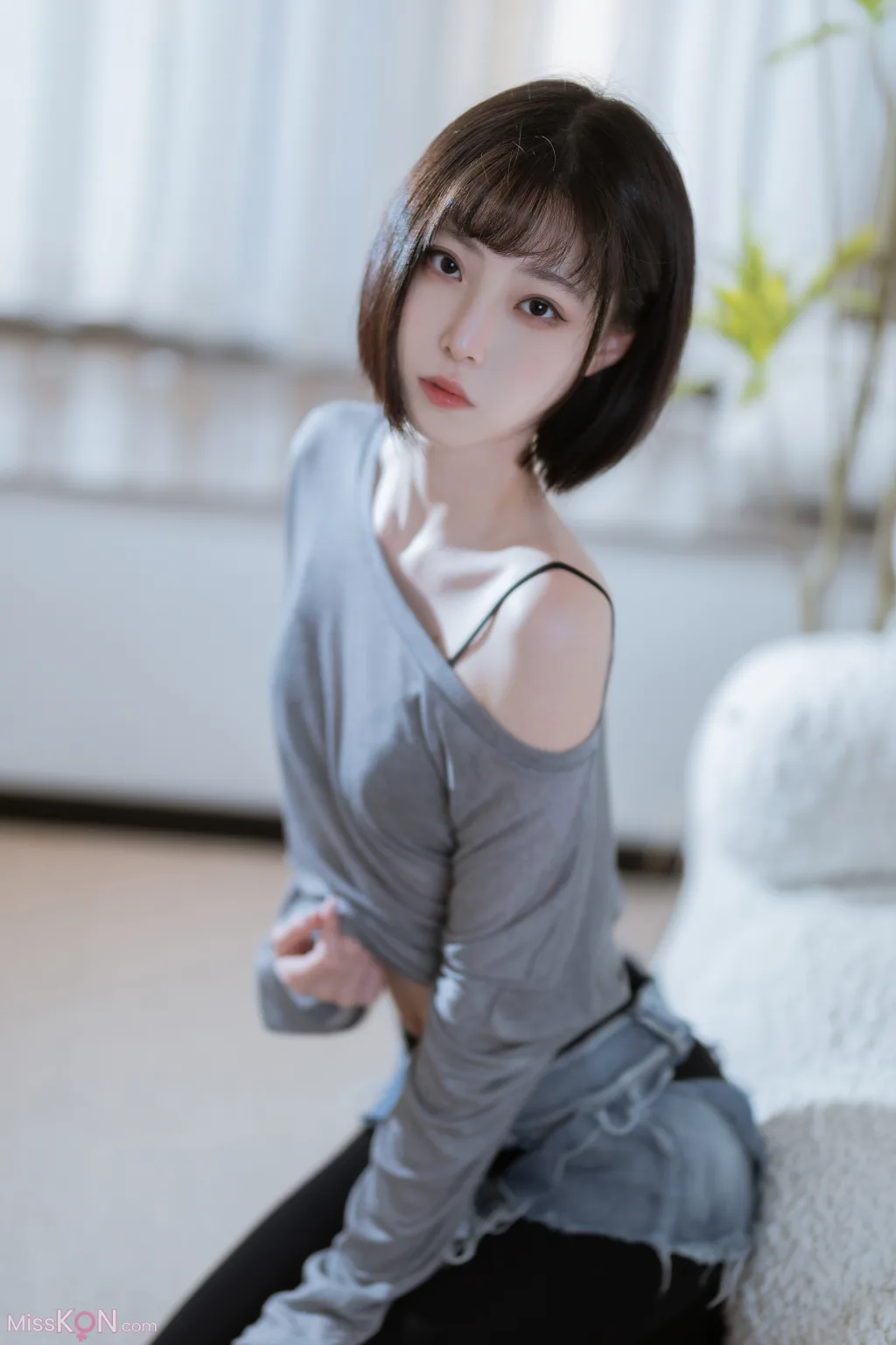 Coser@许岚LAN_ 半透毛衣