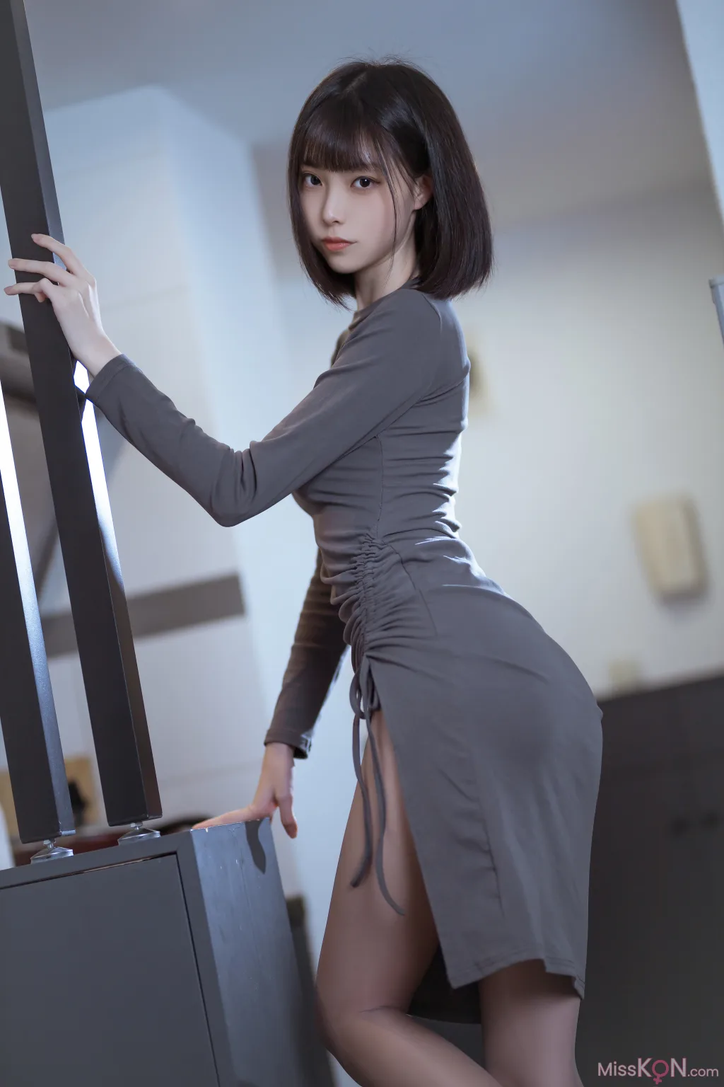 Coser@许岚LAN_ 灰丝姐姐