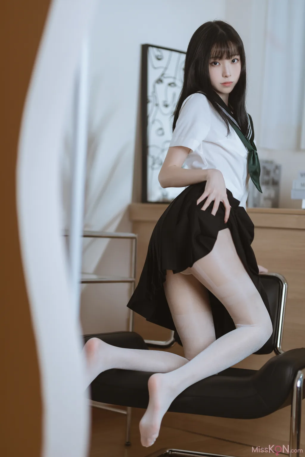 Coser@许岚LAN_ 白丝水手服