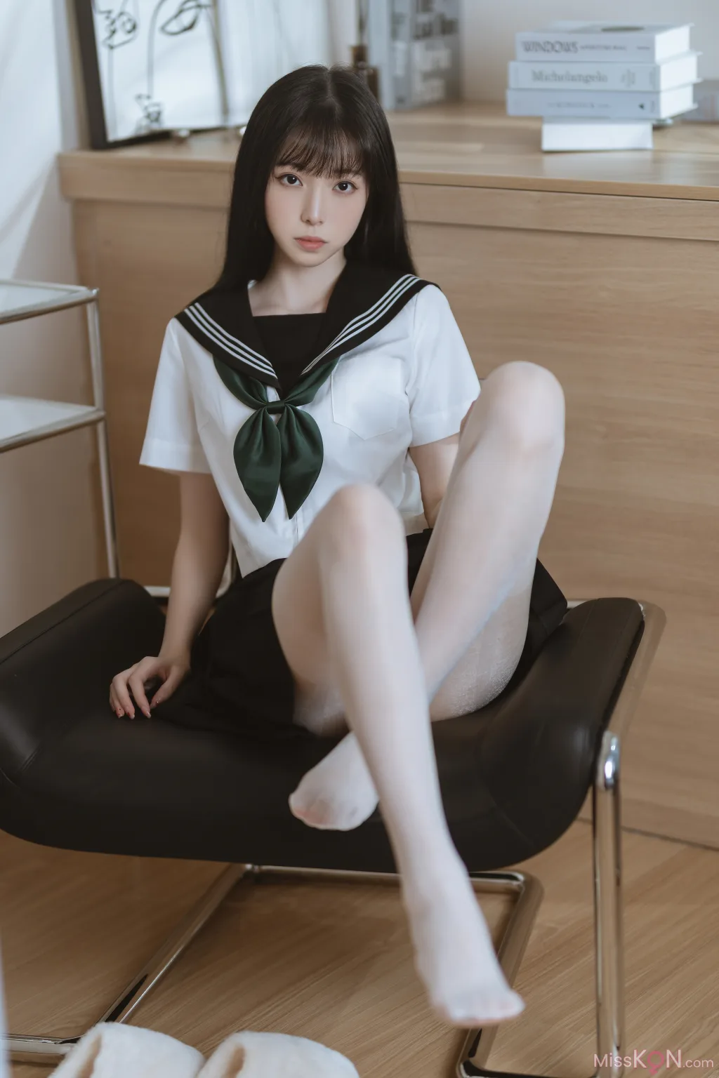 Coser@许岚LAN_ 白丝水手服