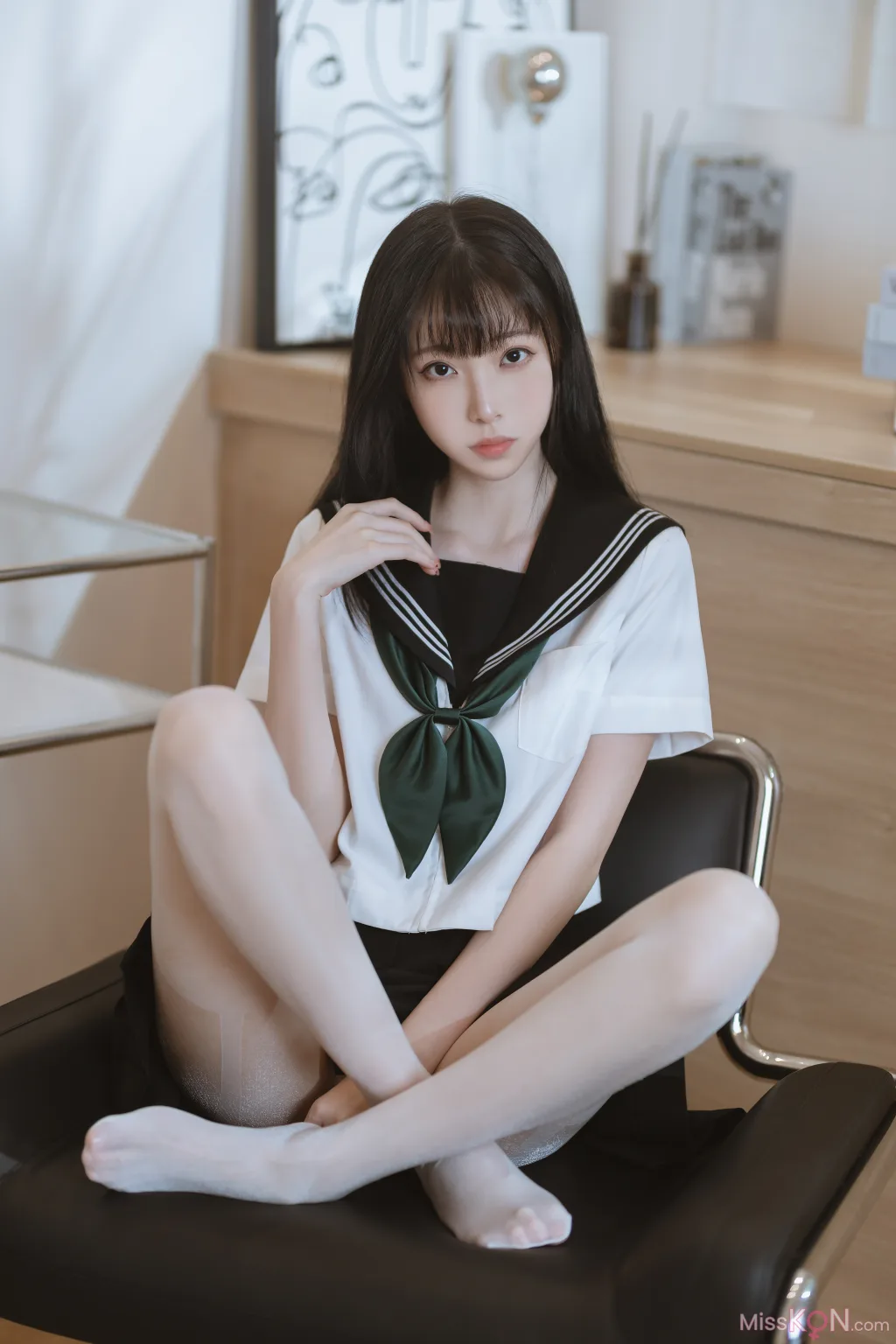 Coser@许岚LAN_ 白丝水手服