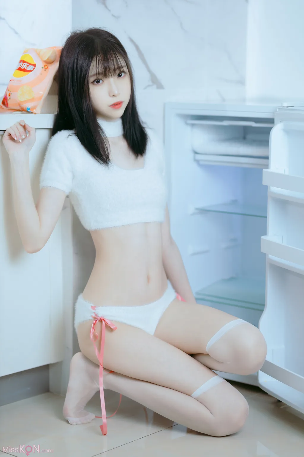 Coser@许岚LAN_ 纯欲毛衣