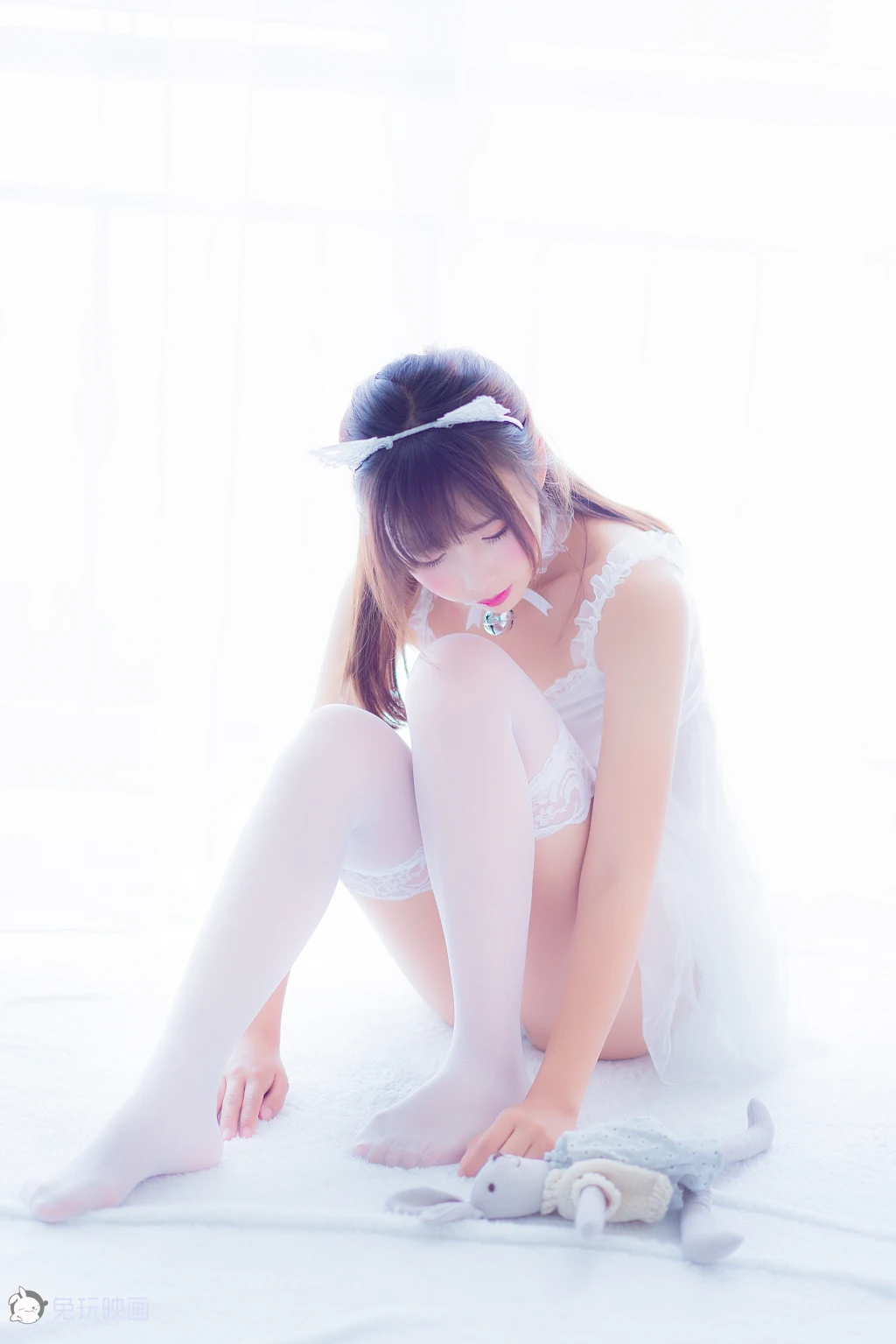 Coser@面饼仙儿 No.002_ 吊带睡衣