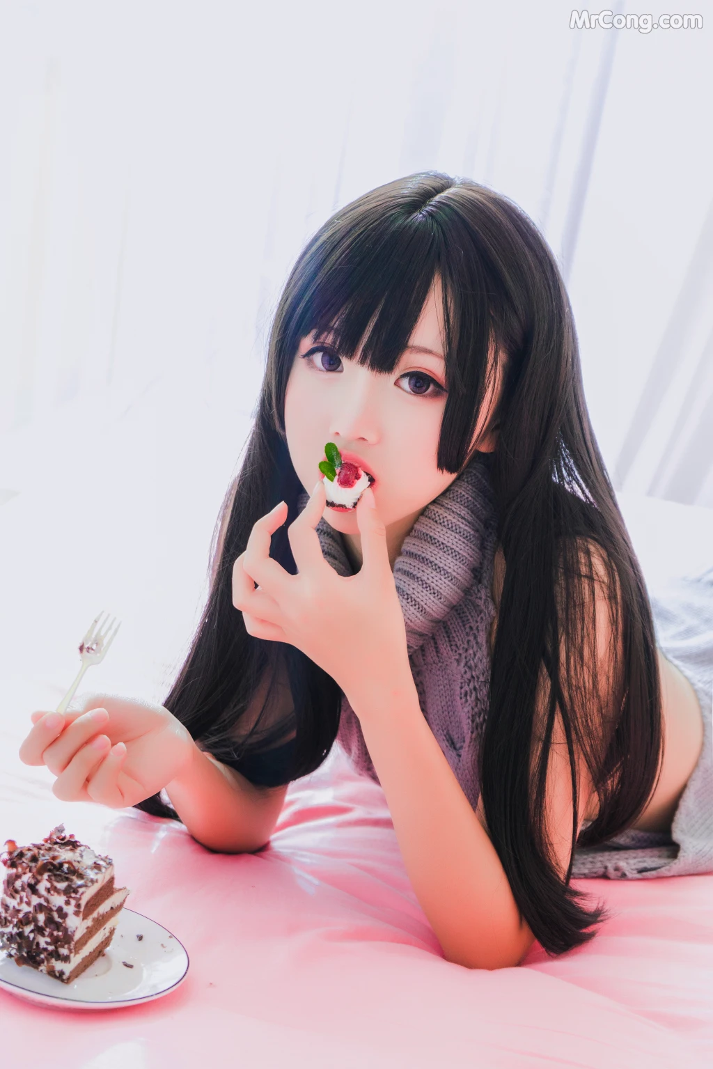 Coser@面饼仙儿 No.006_ 露背毛衣