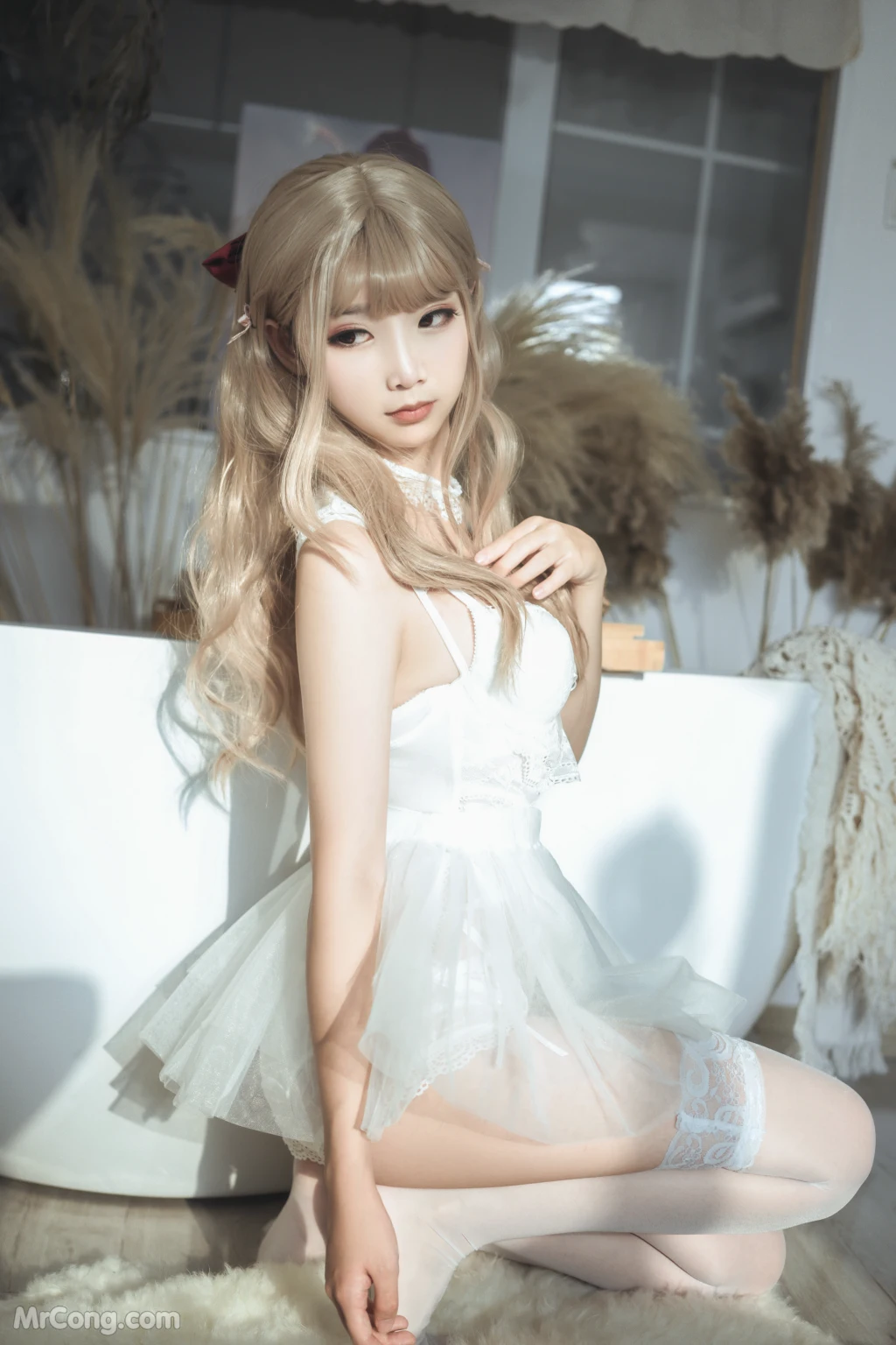 Coser@面饼仙儿 No.013_ 复古内衣套