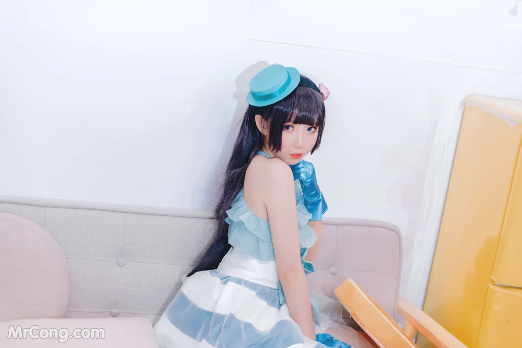 Coser@面饼仙儿 No.026_ 黑猫打歌服