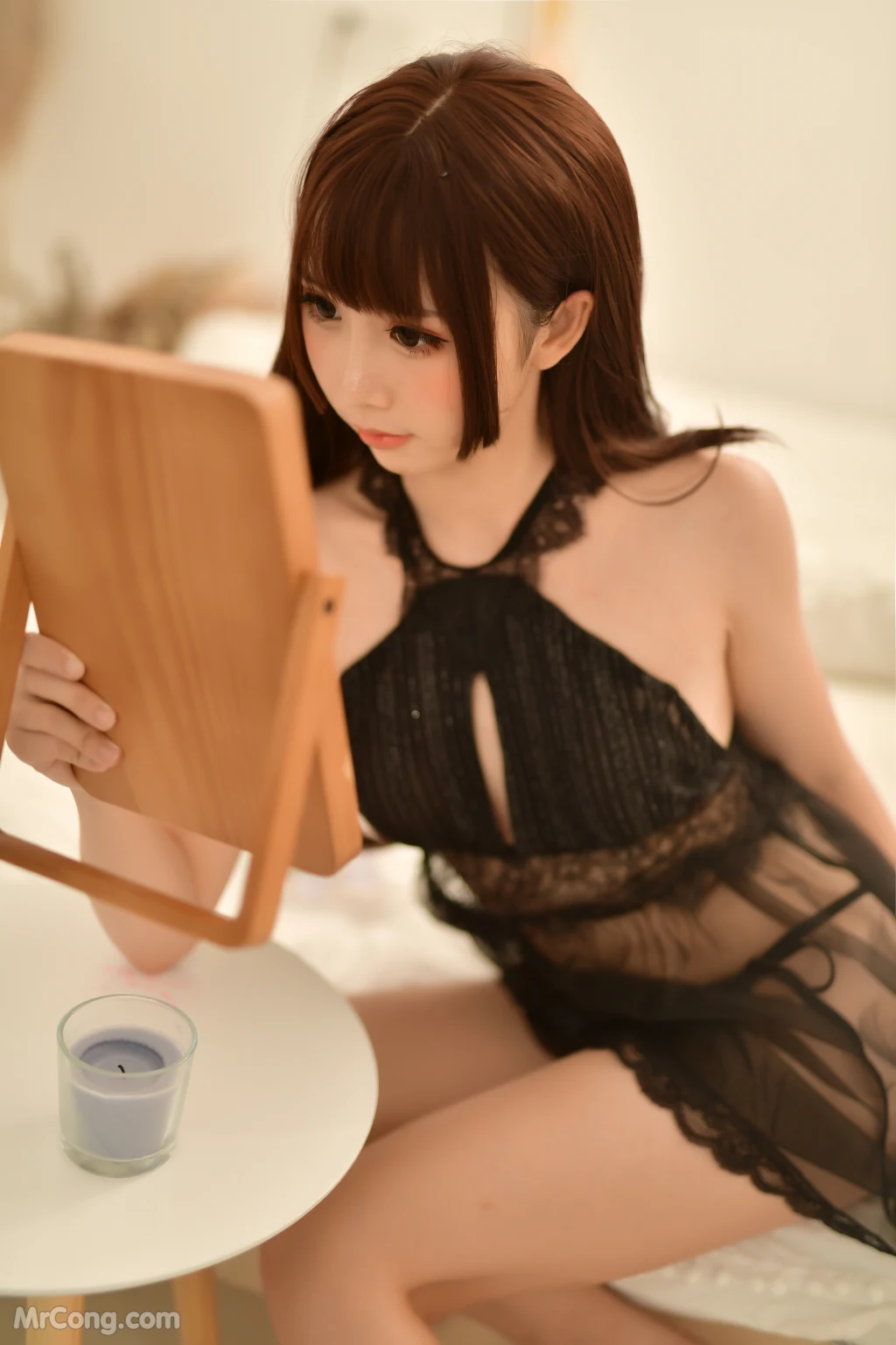 Coser@面饼仙儿 No.035_ 黑色露背私房