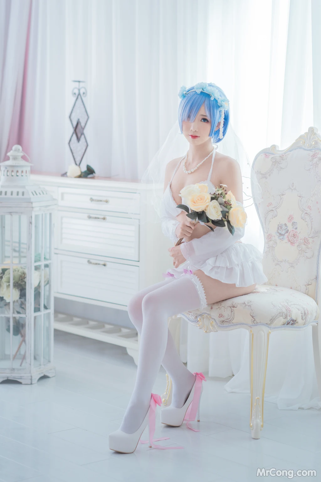 Coser@面饼仙儿 No.044_ 花嫁蕾姆