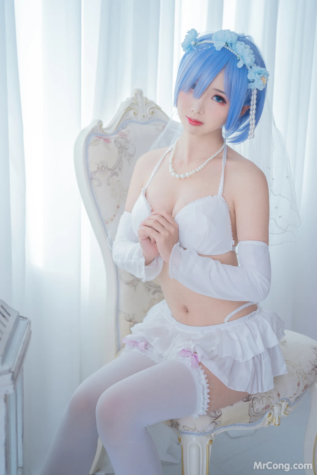 Coser@面饼仙儿 No.044_ 花嫁蕾姆